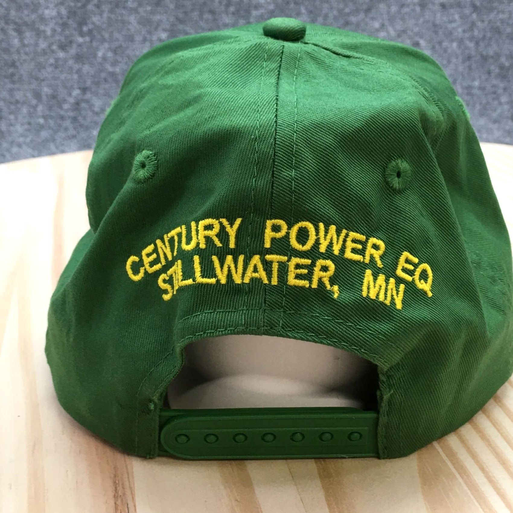 John Deere John Deere Hat Baseball OS Green Embroidered Logo Curved Brim Adjustable Mens Size ONE SIZE - 7 Thumbnail