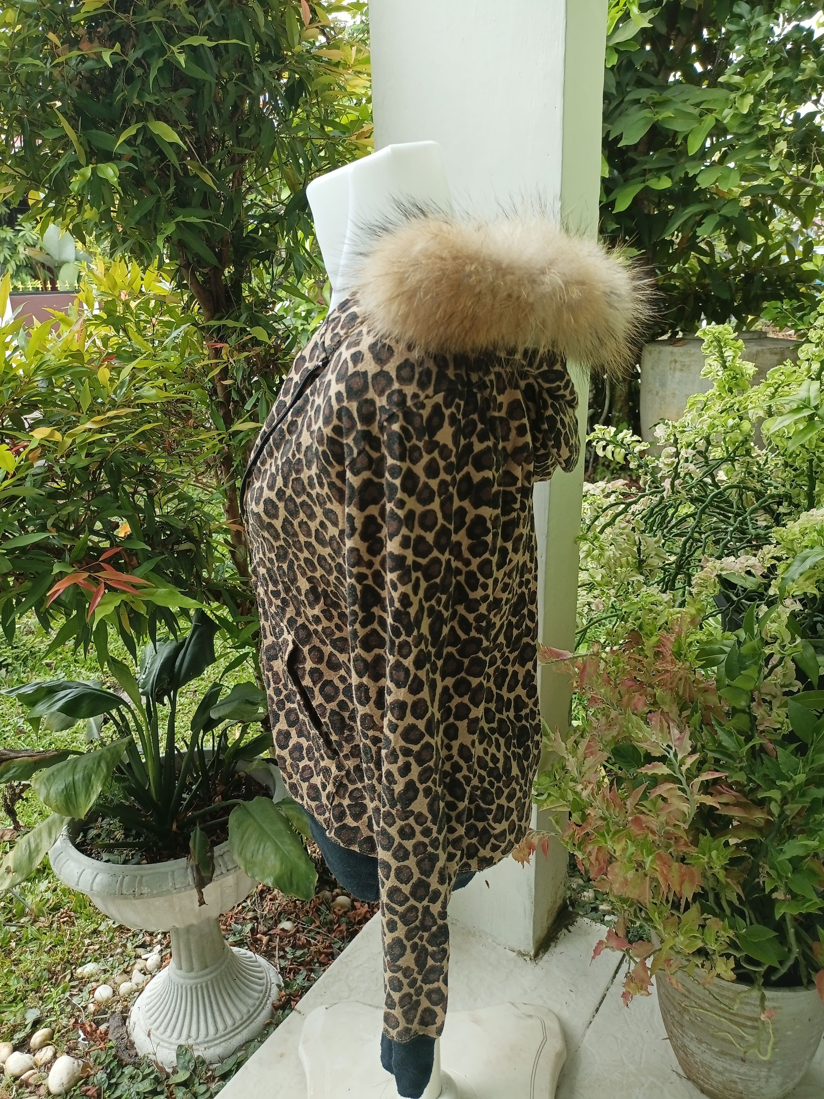 If Six Was Nine × Japanese Brand × Le Grande Bleu (L.G.B.) Y2K SHOCK NINE Leopard Ear Fur Zipper Hoodie Size US M / EU 48-50 / 2 - 2 Thumbnail