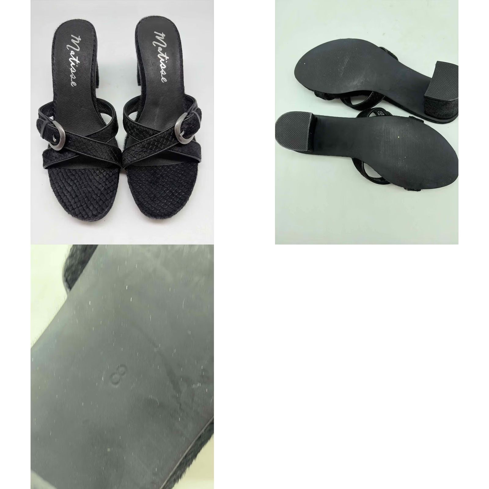 Matisse Matisse Black Size 8 Block Heels Size US 8 / IT 38 - 9 Thumbnail