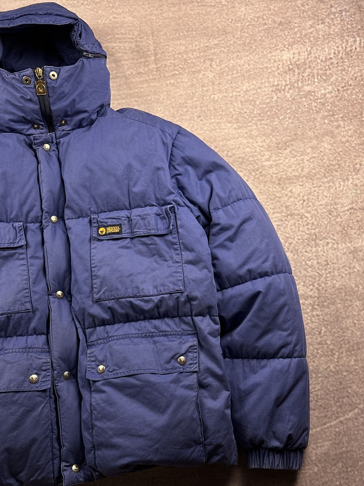 Descente Vintage 90s Ciesse Piumini TNF Puffer Down Jacket Style Size US XL / EU 56 / 4 - 4 Thumbnail