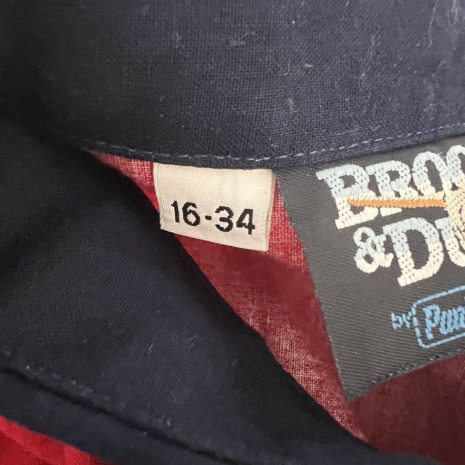 Panhandle Slim Vtg Brooks Dunn Panhandle Slim 16 34 Red White Blue USA Size US L / EU 52-54 / 3 - 10 Thumbnail