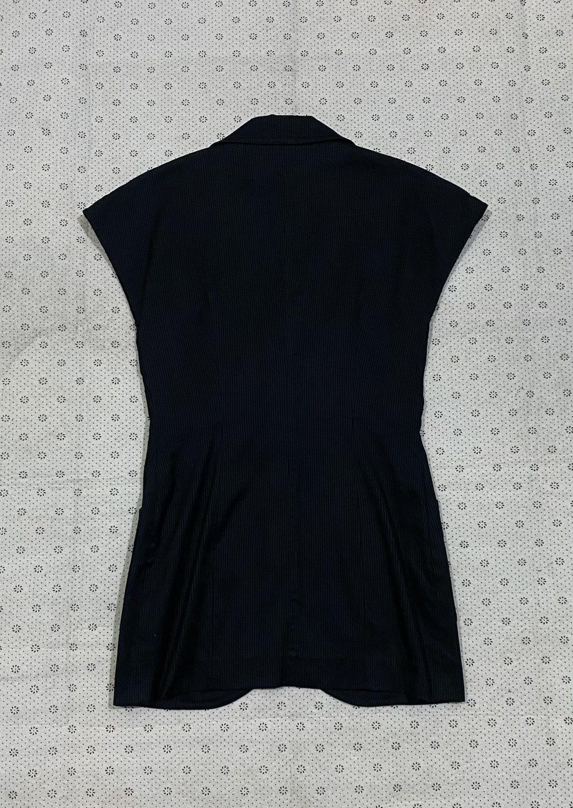 Dior Vintage 90’s Miss Dior Black Sleeveless Jacket Size M / US 6-8 / IT 42-44 - 3 Thumbnail