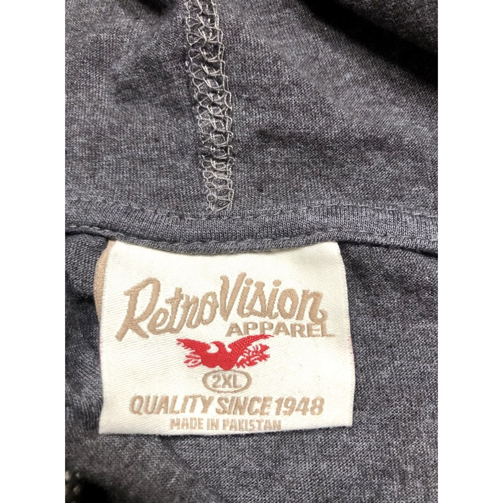 Vintage RetroVision Diamondback Kings Island Hoodie Shirt Mens 2XL Gray Long Sleeve RetroVision Size US XXL / EU 58 / 5 - 7 Thumbnail
