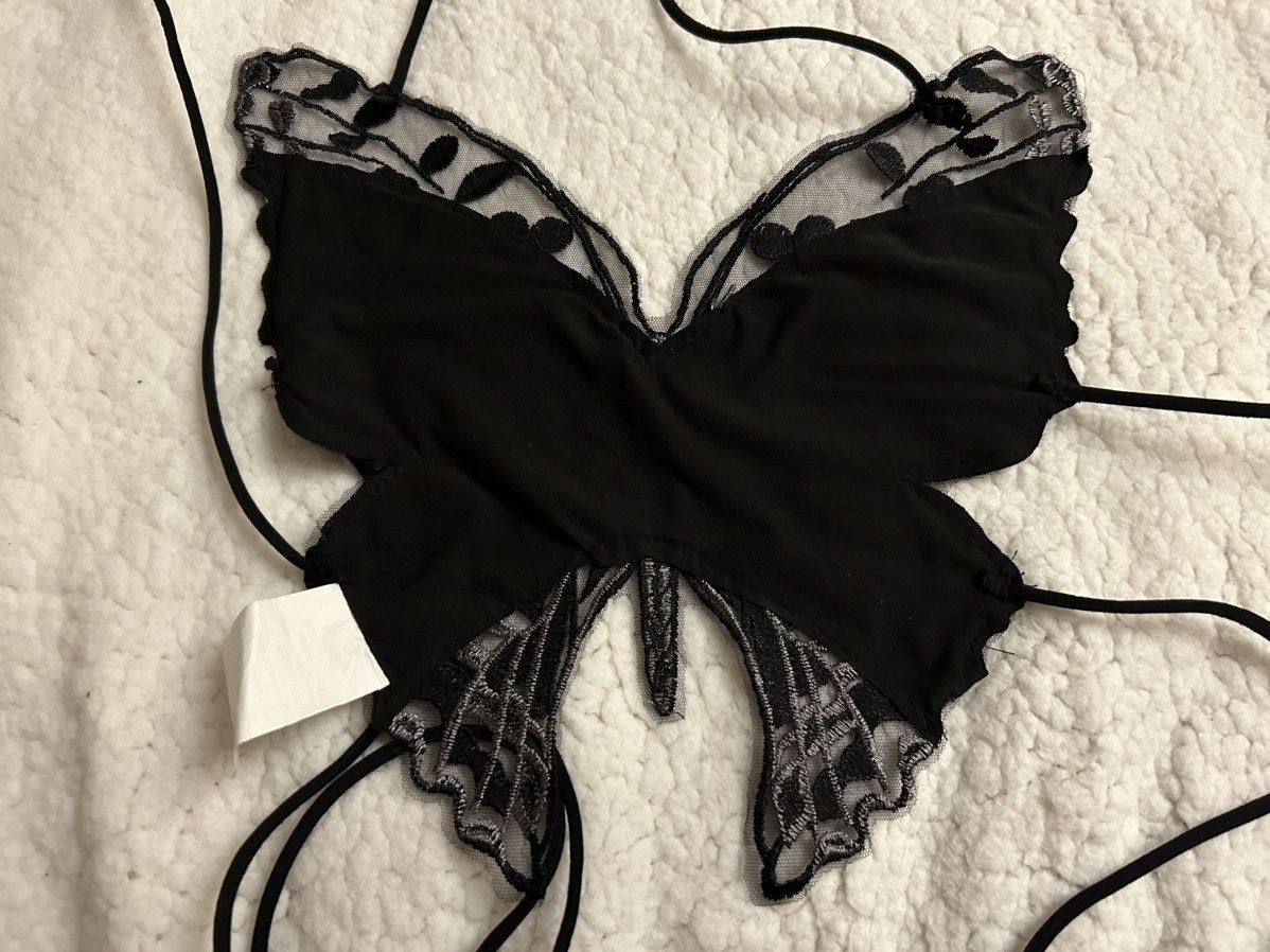 Vintage Y2K butterfly top Size ONE SIZE - 5 Thumbnail