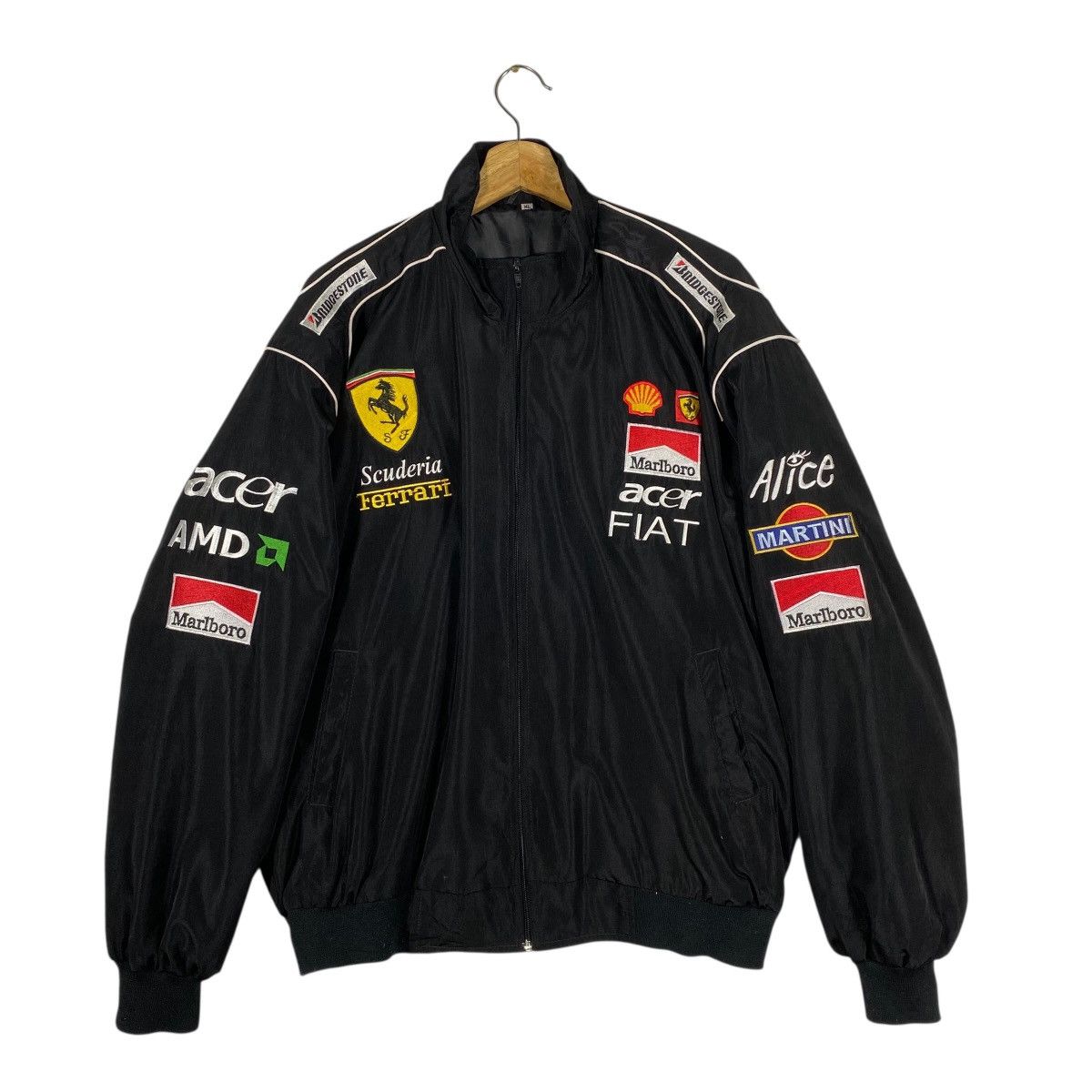 Ferrari Vintage Scuderia Ferrari F1 Racing Zipper Jacket XL Size Size US XL / EU 56 / 4 - 1 Thumbnail