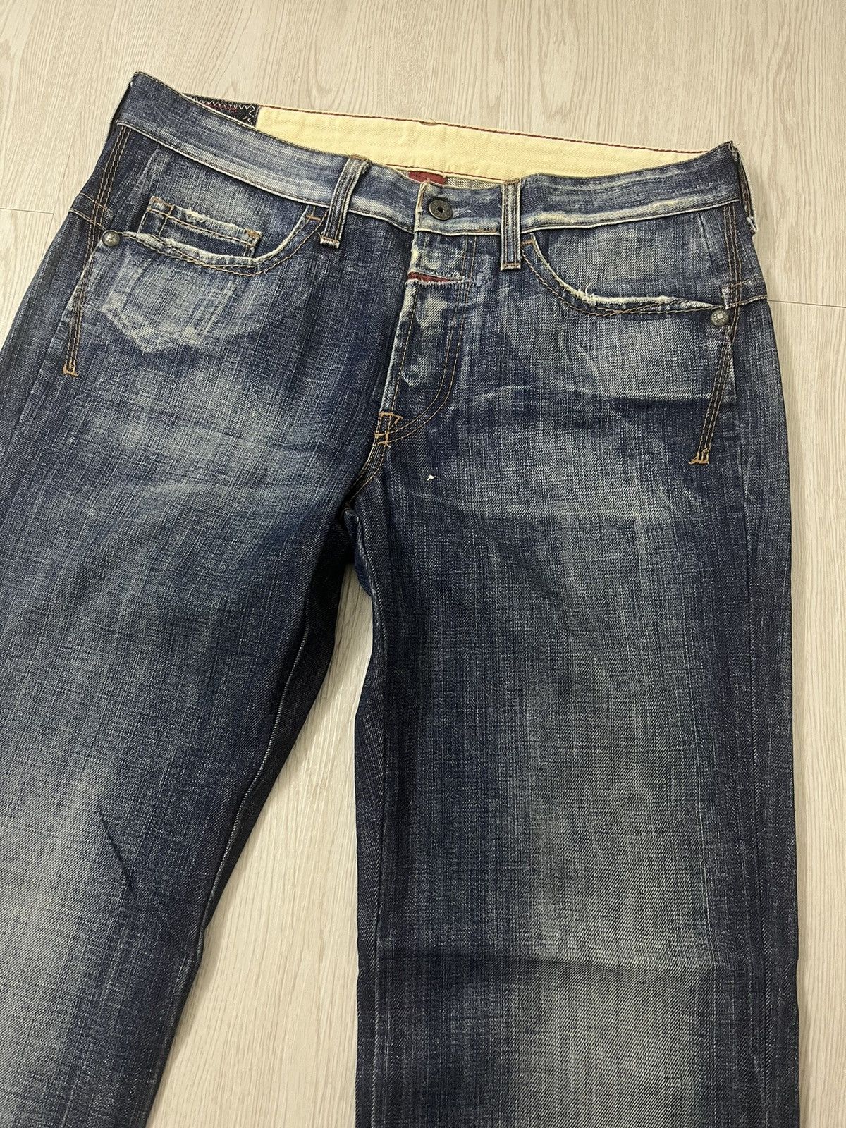 Marithe + Francois Girbaud Vintage Marithé Francois Girbaud Baggy Jeans Size US 34 / EU 50 - 3 Thumbnail