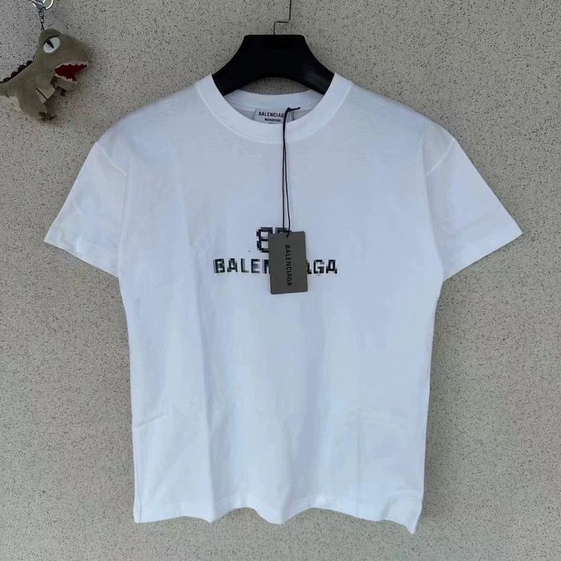 Balenciaga Balenciaga Short Sleeve Mosaic Logo T-Shirt-dmc Size US XS / EU 42 / 0 - 1 Thumbnail