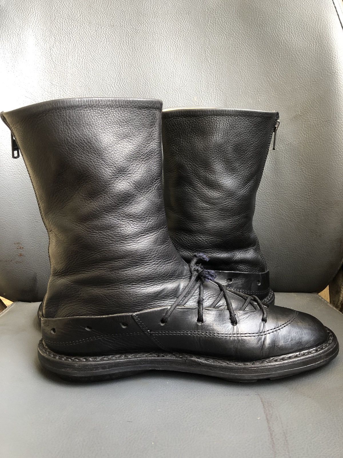 Trippen Trippen Black Calfskin Leather Women’s Boots Size 36 Size US 6.5 / IT 36.5 - 5 Thumbnail