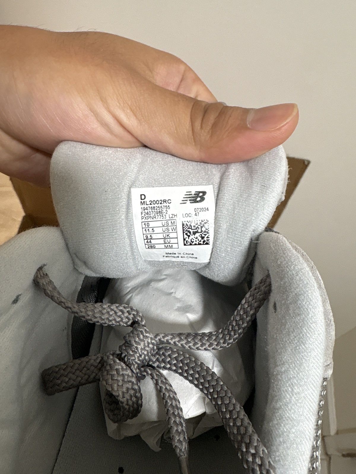 New Balance New Balance 2002R ML2002RC – Size 10 (280mm / EU 44) Size US 10 / EU 43 - 10 Thumbnail