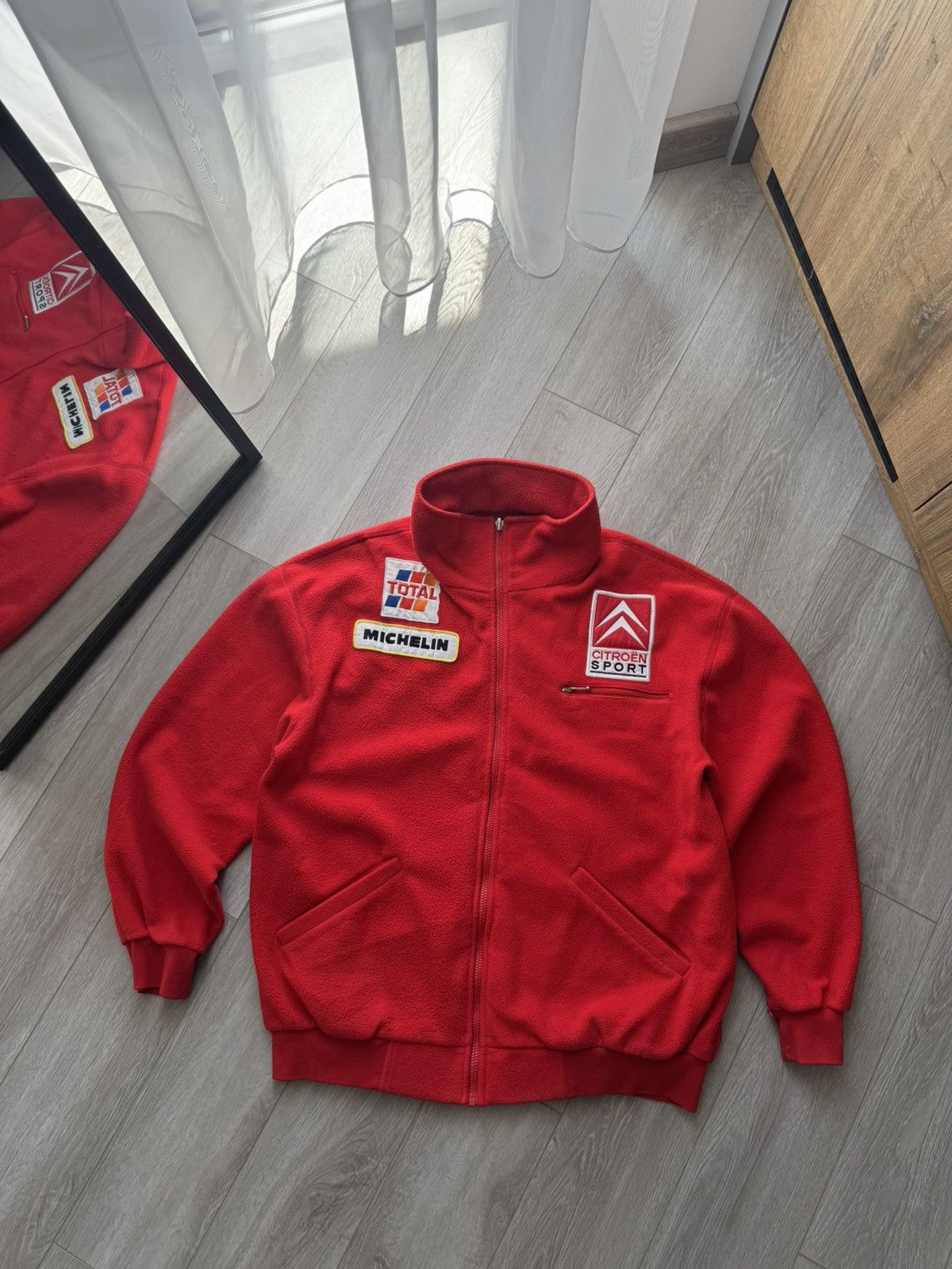 Fox Racing Citroen Racing Red Jacket Sportswear Abu Dhabi F1 Formula Size US XL / EU 56 / 4 - 1 Thumbnail