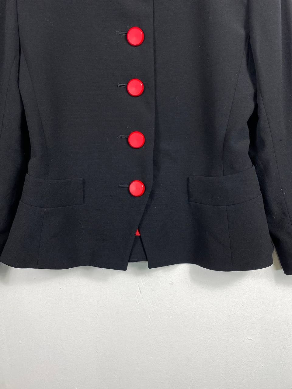 Designer × Yves Saint Laurent vintage yves saint laurent wool jacket nice design Size S / US 4 / IT 40 - 3 Thumbnail