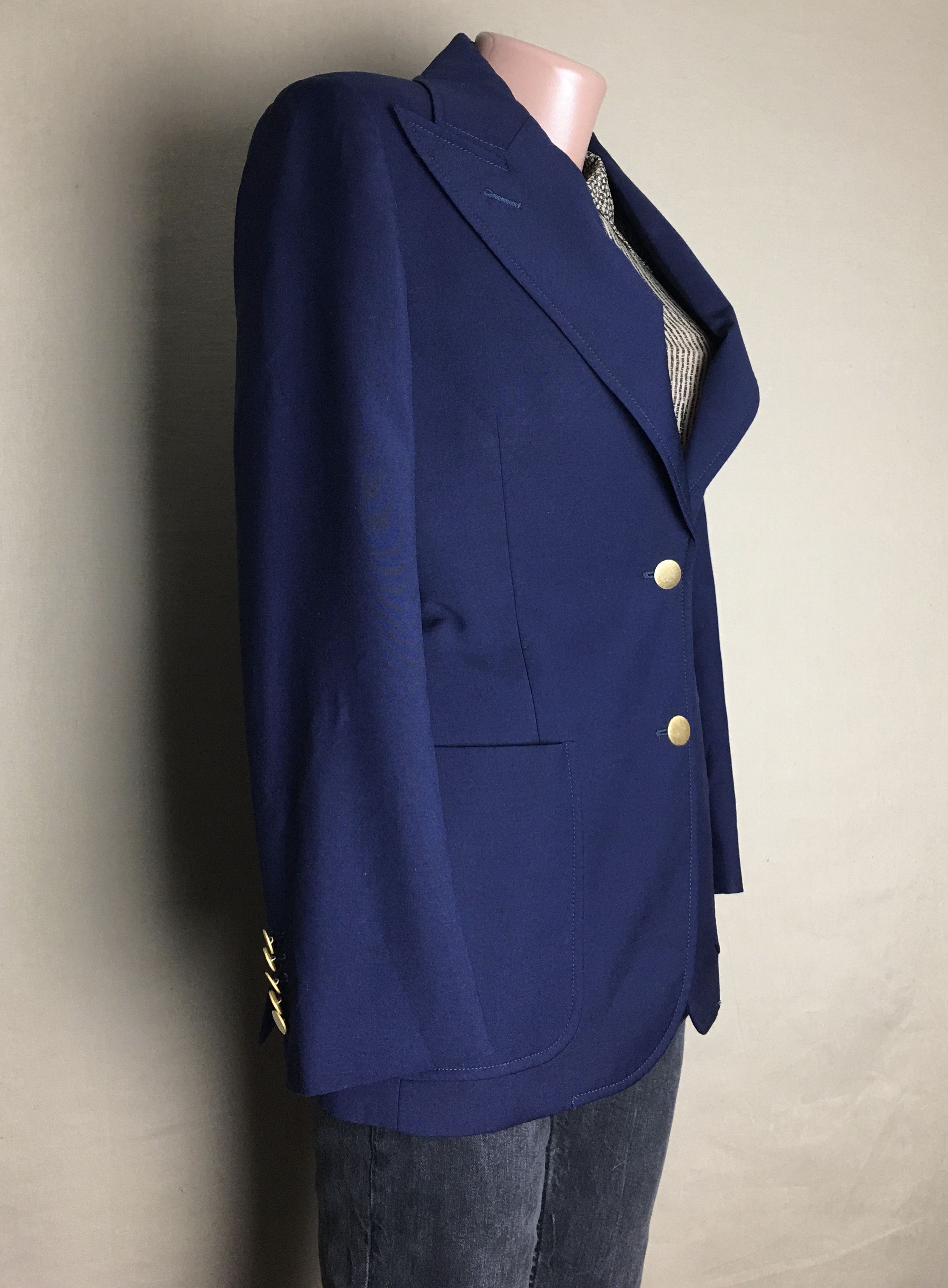 Gucci GUCCI Uniform Wool Mohair Jacket Blazer Black Size EU 38 Size S / US 4 / IT 40 - 3 Thumbnail