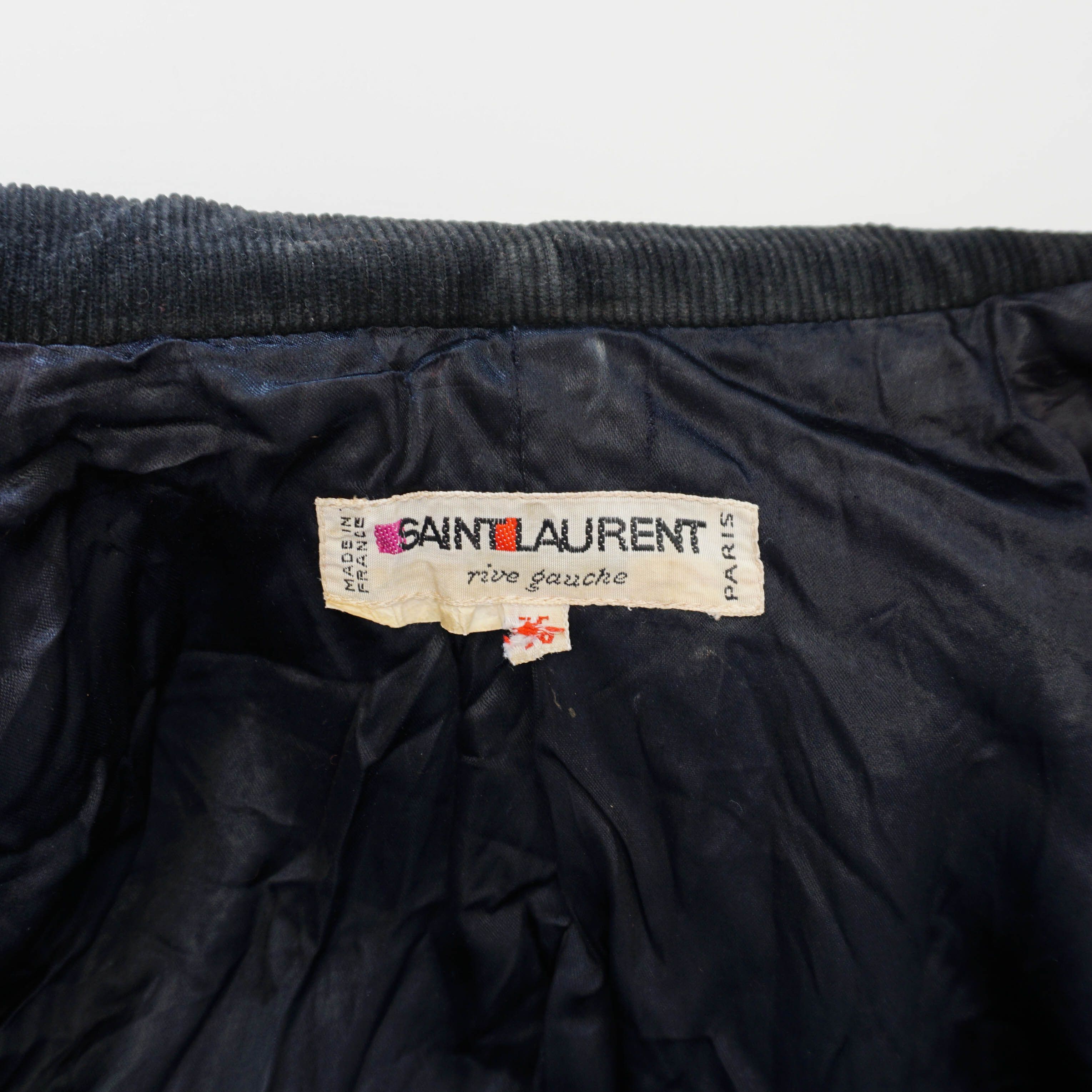 Saint Laurent Paris × Vintage Late 70's/Early 80's Saint Laurent Paris Wool Blazer Size XS / US 0-2 / IT 36-38 - 5 Thumbnail
