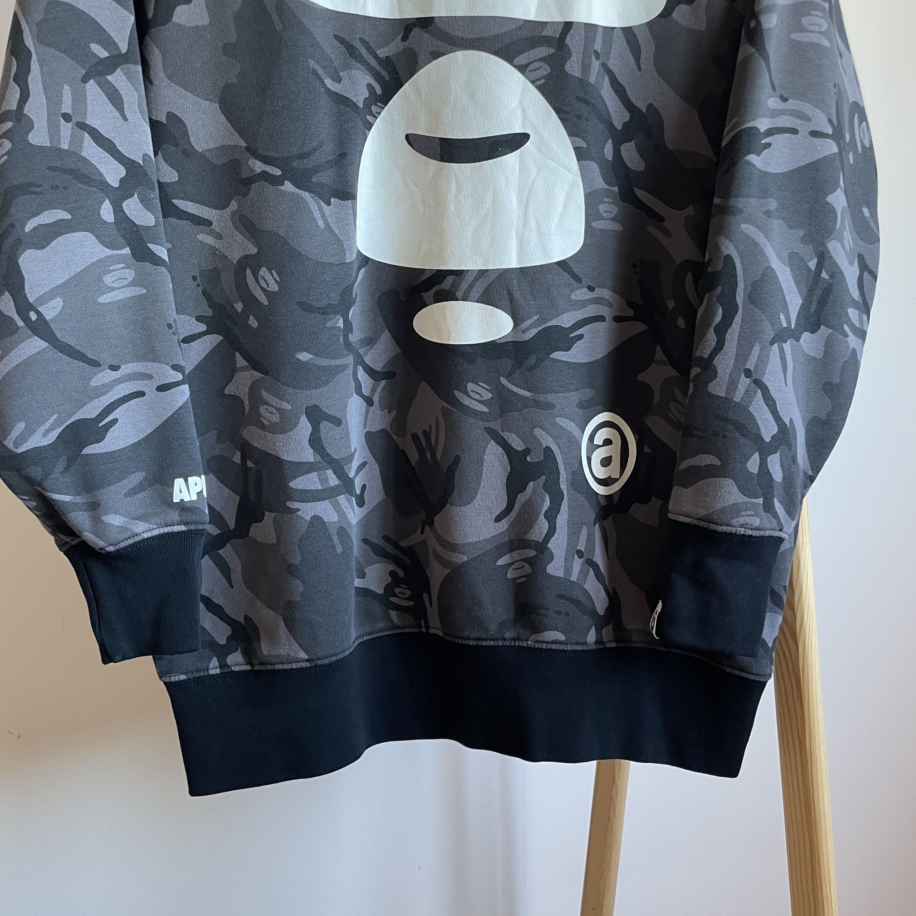Aape Aape By A Bathing Ape Camo Sweatshirt Size XXS Size US XXS / EU 40 - 4 Thumbnail