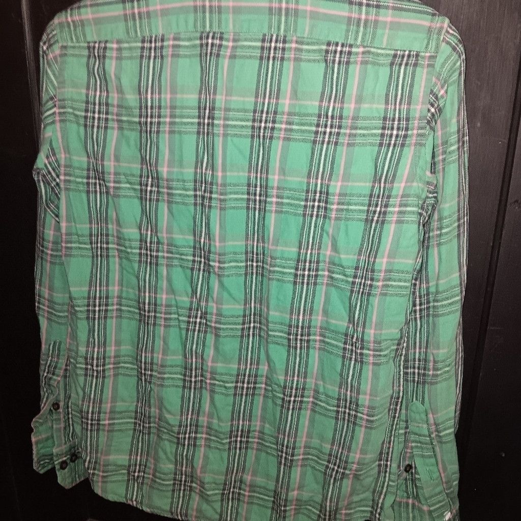 Quiksilver Flannel, womens flannel, green/pink,XXS, Size XXS / US 00 / IT 34 - 7 Thumbnail
