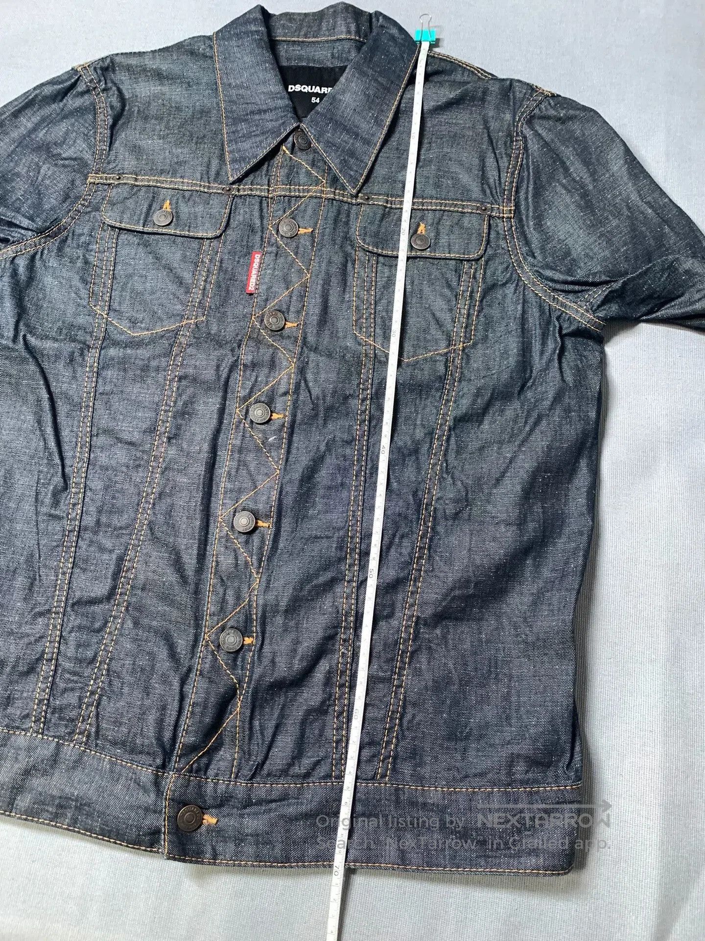 Dsquared2 Dsquared2 Distressed Denim Jacket. Size US L / EU 52-54 / 3 - 7 Thumbnail