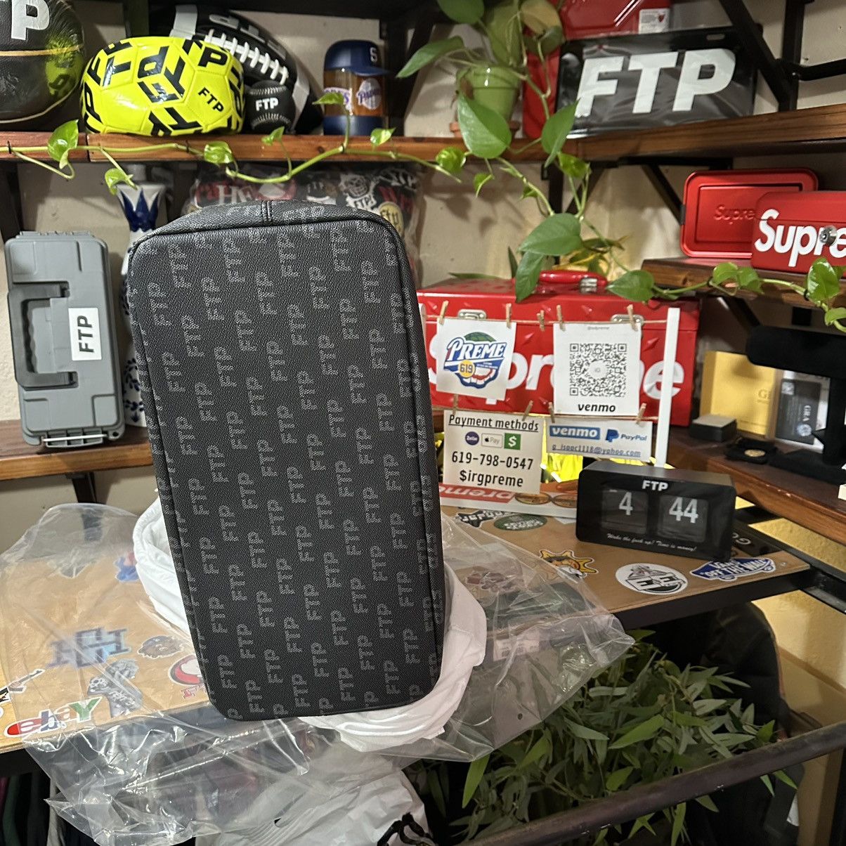 Fuck The Population Ftp ladies bag black Size ONE SIZE - 3 Thumbnail