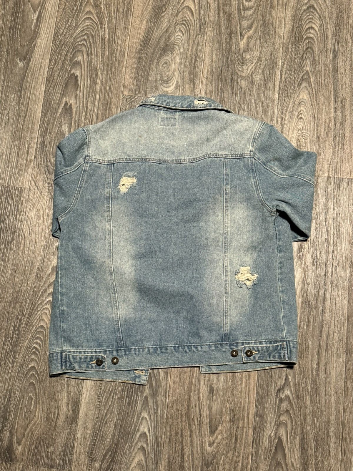 Other Pacsun Distressed Denim Hoodie Size US M / EU 48-50 / 2 - 6 Thumbnail