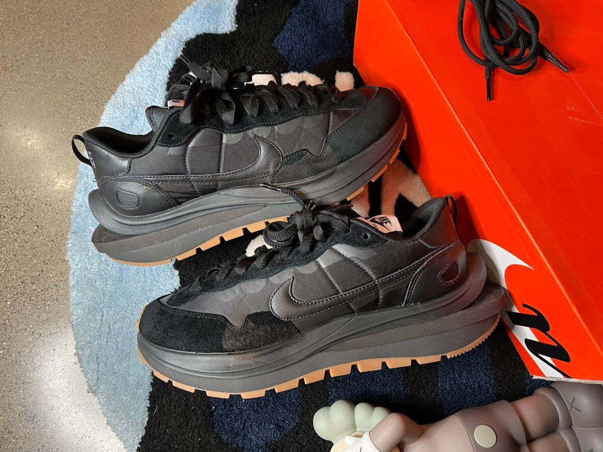 Nike Nike Vaporwaffle x Sacai Black Gum | Grailed