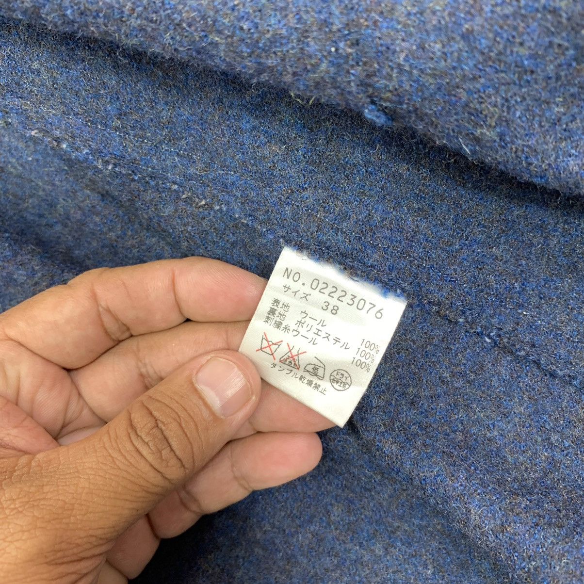 Japanese Brand VINTAGE CUBE JAPANESE BRAND WOMEN WOOL JACKET Size XS / US 0-2 / IT 36-38 - 11 Thumbnail
