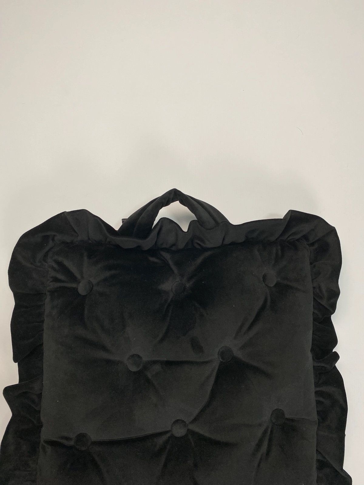Hood By Air HBA VELOUR / VELVET PILLOW BACKPACK IN BLACK SZ:OS Size ONE SIZE - 3 Thumbnail