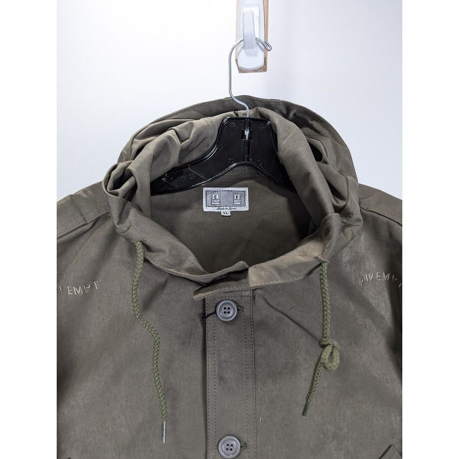 Cav Empt o1rshd1 Hooded Jacket in Khaki Size US XL / EU 56 / 4 - 2 Thumbnail