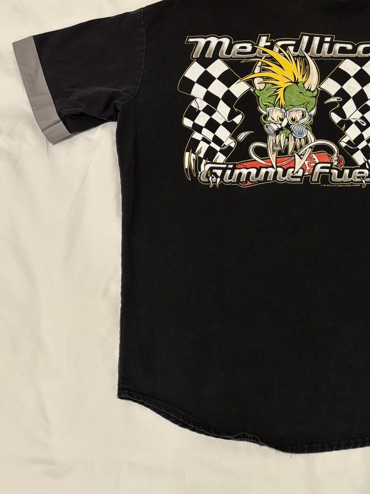 Band Tees Metallica Vintage Gimme Fuel 1997 Concert Shirt. Bowling Size US L / EU 52-54 / 3 - 10 Thumbnail