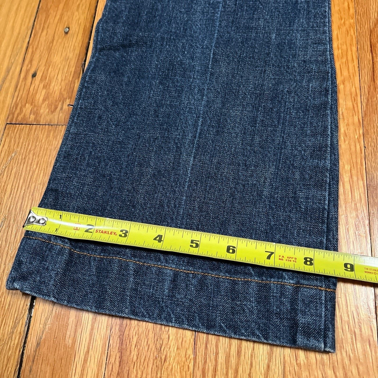 7 For All Mankind 7 For All Mankind Jeans Womens 29x31 Dojo Flare Low Rise USA Size 29" - 5 Thumbnail