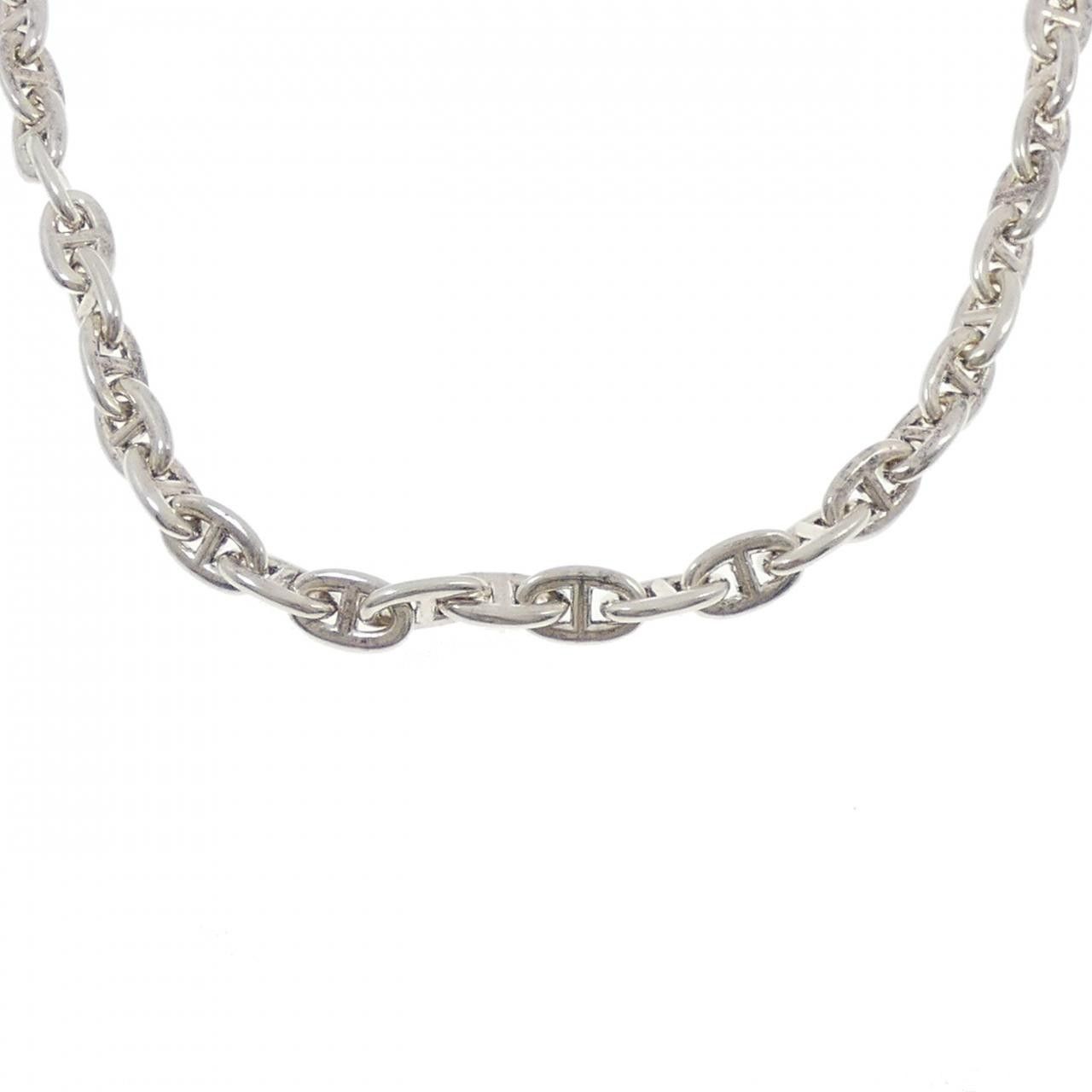 Hermes Hermes Hermes Chaine d'Ancre 925 Silver Necklace Metal Necklace DUTY FREE for USA Size ONE SIZE - 1 Thumbnail