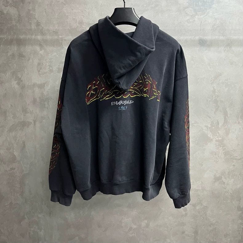 Balenciaga Balenciaga Black print long sleeve sweater Size US M / EU 48-50 / 2 - 1 Thumbnail