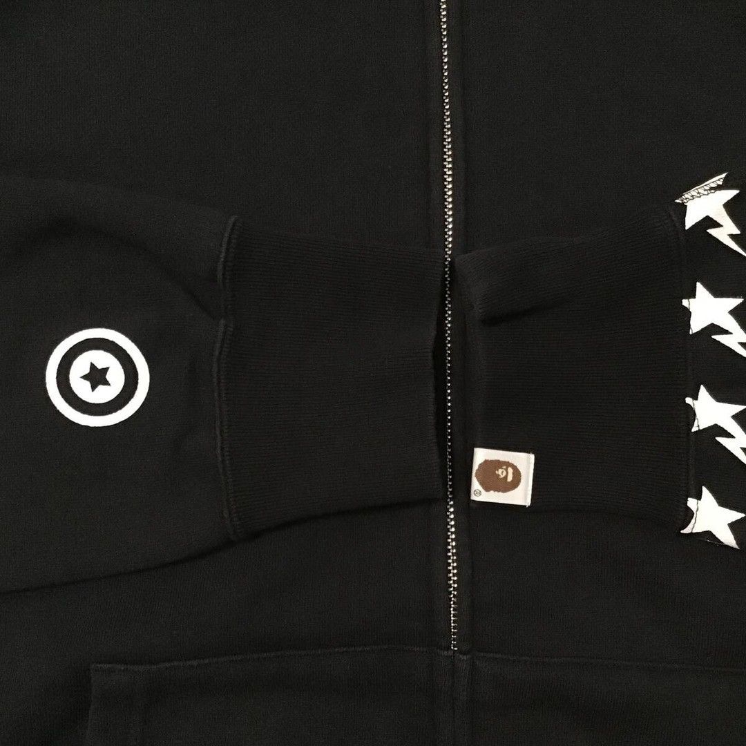 Bape BAPE Stars and Stripes Shark Full Zip Hoodie a bathing ape Size US XL / EU 56 / 4 - 6 Thumbnail