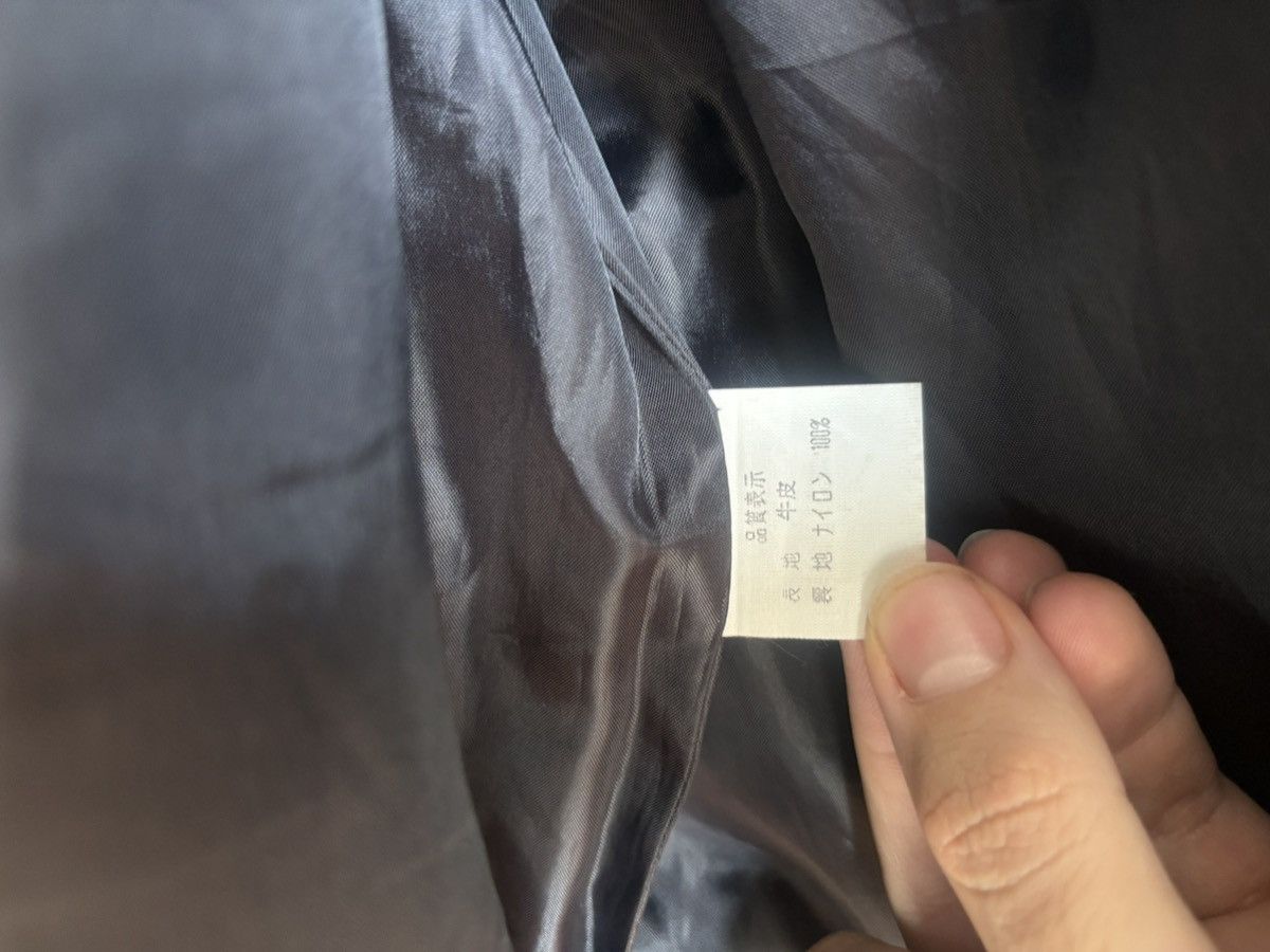 Diet Butcher Slim Skin DBSS Black Leather Trucker (Pre-08) Size 2 Size US S / EU 44-46 / 1 - 10 Thumbnail