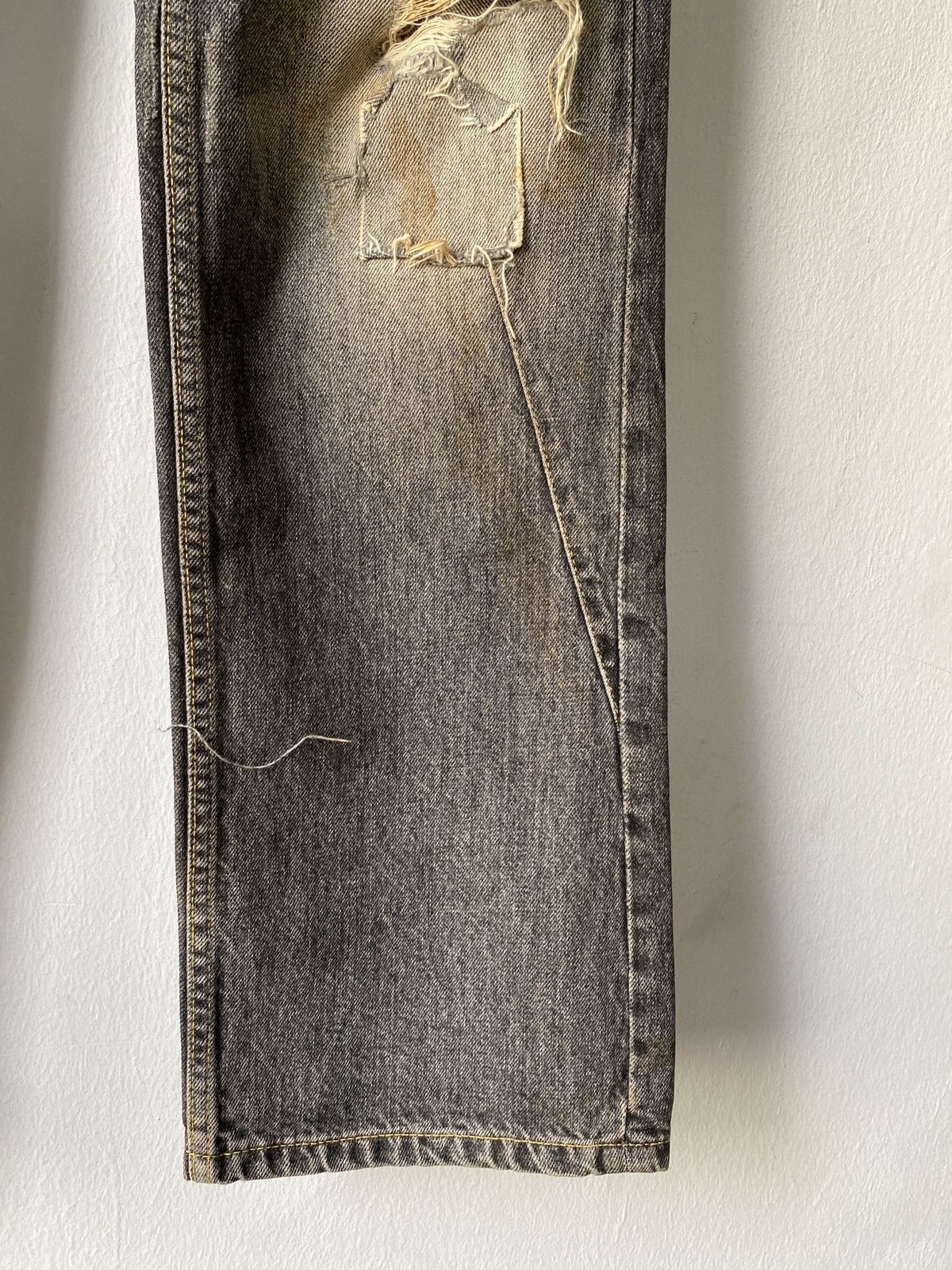 Japanese Brand Japanese Brand Monsieur Nicole Distressed Denim Size US 32 / EU 48 - 5 Thumbnail