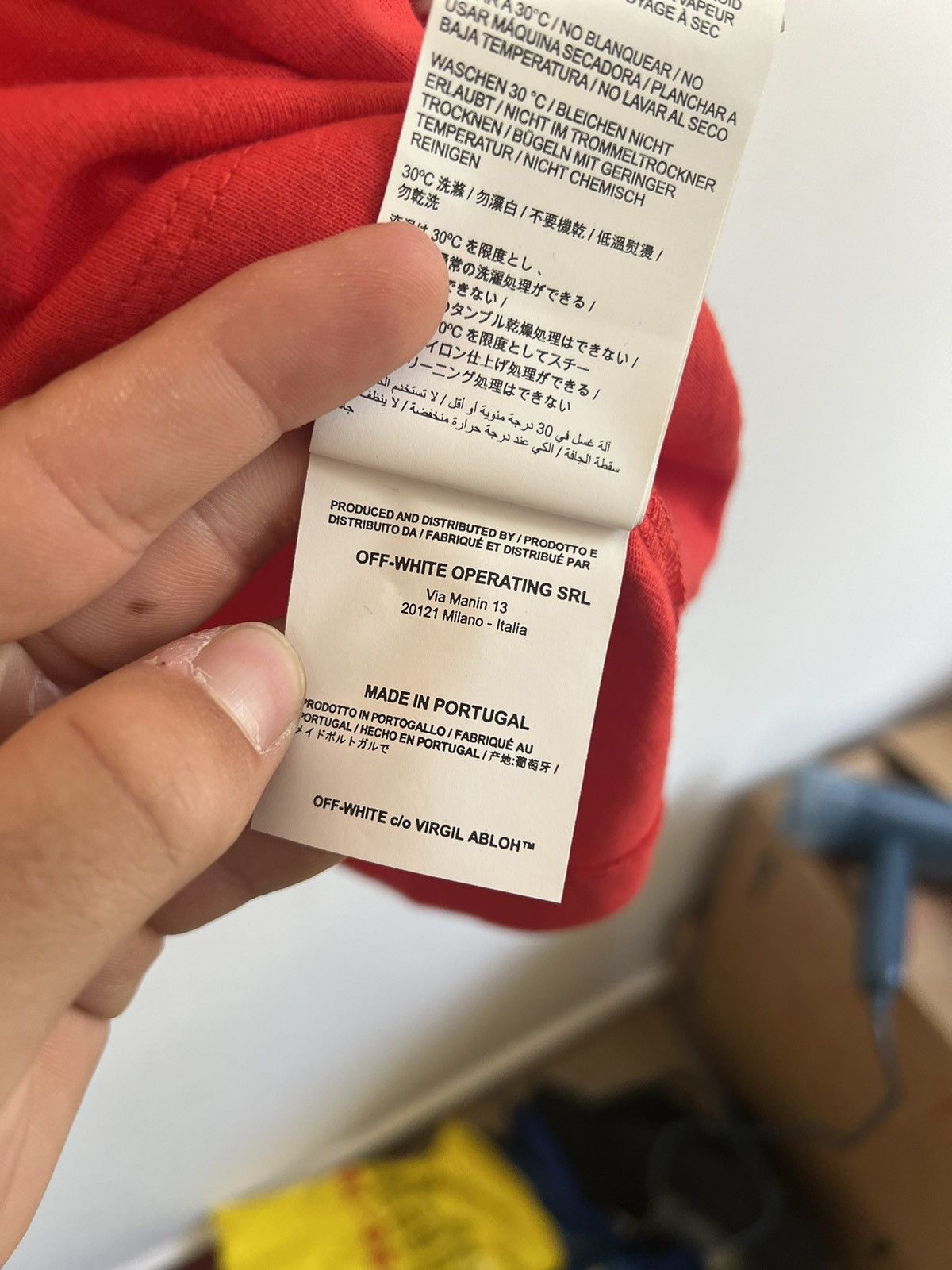 Off-White Off white Bernini Long sleeve TEE Size US S / EU 44-46 / 1 - 12 Thumbnail