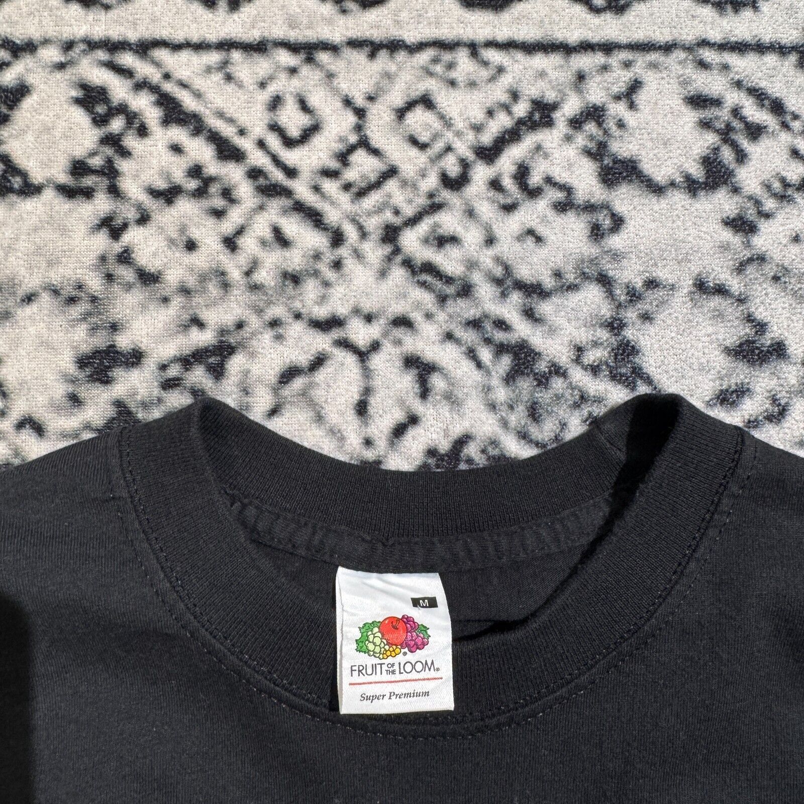 Vintage Vintage Unisex Black Cotton T-Shirt Size M Bomb Technician Size US M / EU 48-50 / 2 - 7 Thumbnail