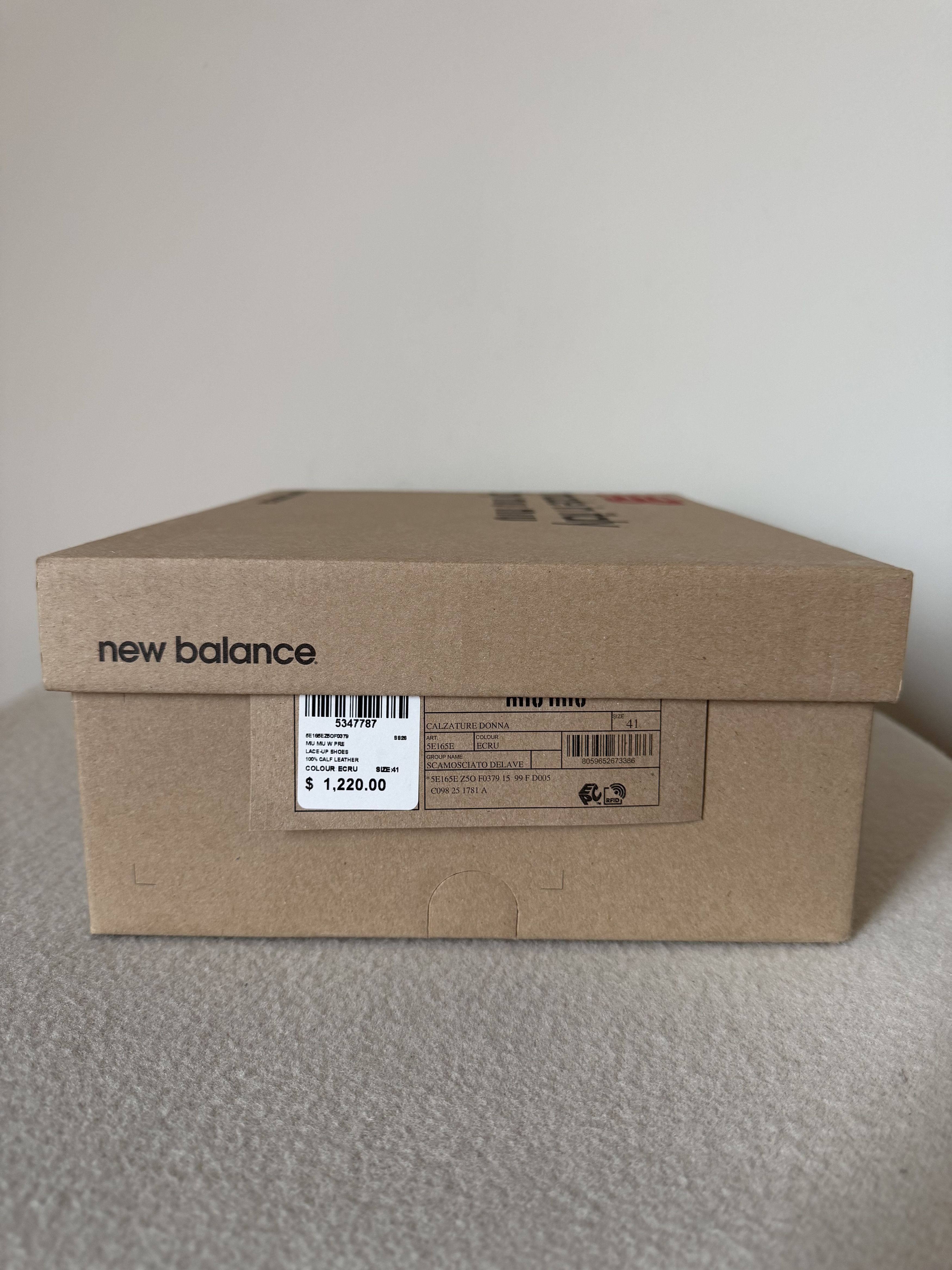 Miu Miu × New Balance Miu Miu New Balance 530 SL in Ecru Brown Size US 8 / EU 41 - 7 Thumbnail