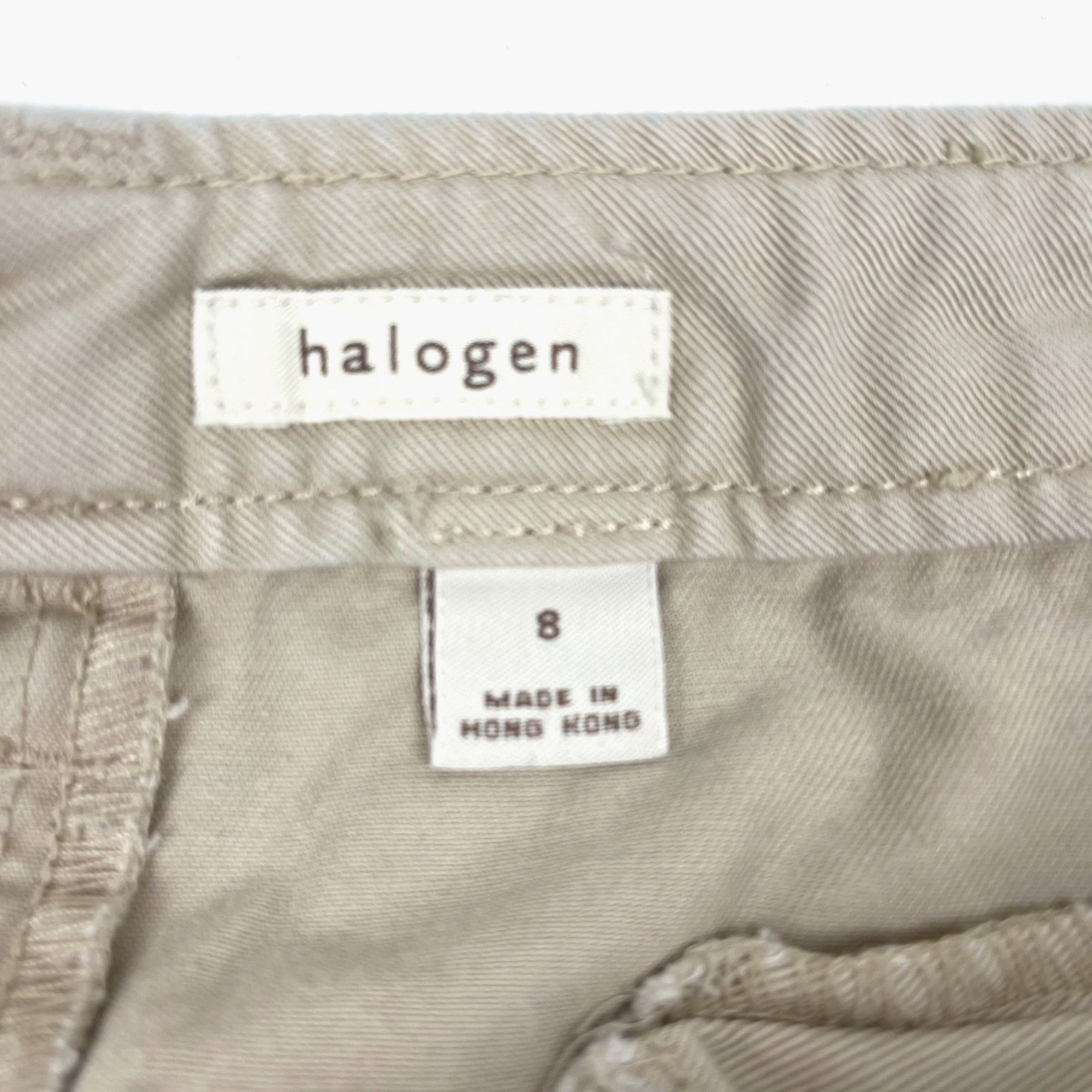 Other Women’s Denim A/Line Skirt Halogen Beige Size 8 Size 30" / US 8 / IT 44 - 2 Thumbnail