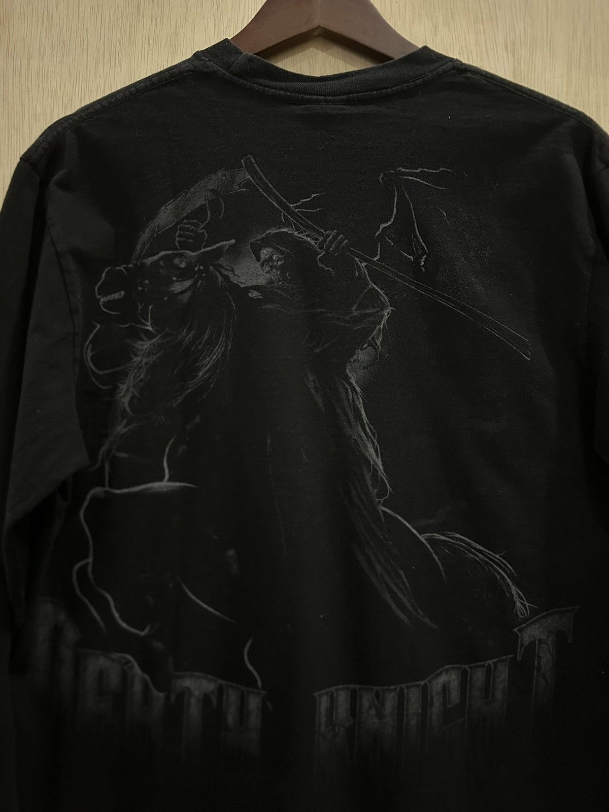 Vintage 2000s Death Knight Grim Reaper Overprint Size US L / EU 52-54 / 3 - 7 Thumbnail