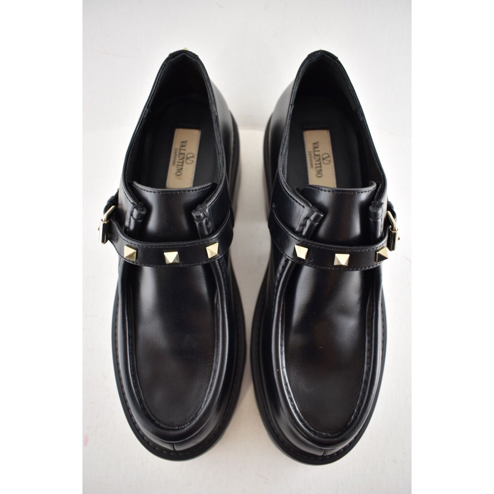 Valentino Valentino Garavani Rockstud 55mm Single Monk Black Size US 9 / IT 39 - 10 Thumbnail