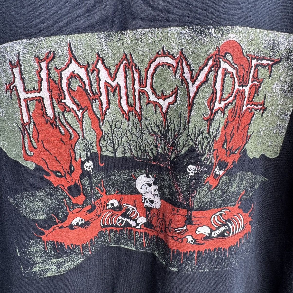 Band Tees Vintage HOMICYDE band tee death metal Size US XL / EU 56 / 4 - 3 Thumbnail