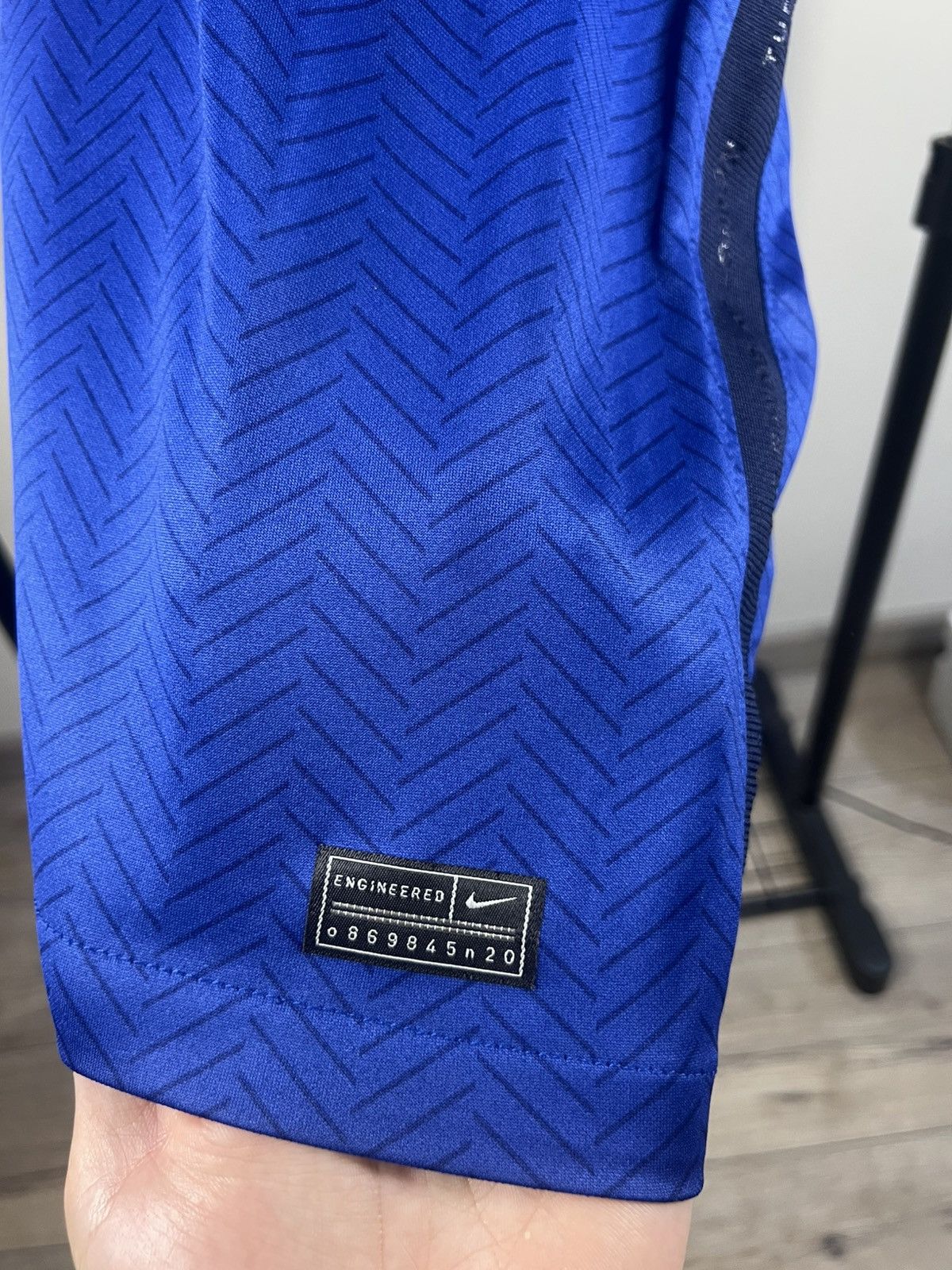 Nike CHELSEA LONDON 2020/2021 FOOTBALL SOCCER JERSEY HOME NIKE Size US L / EU 52-54 / 3 - 4 Thumbnail