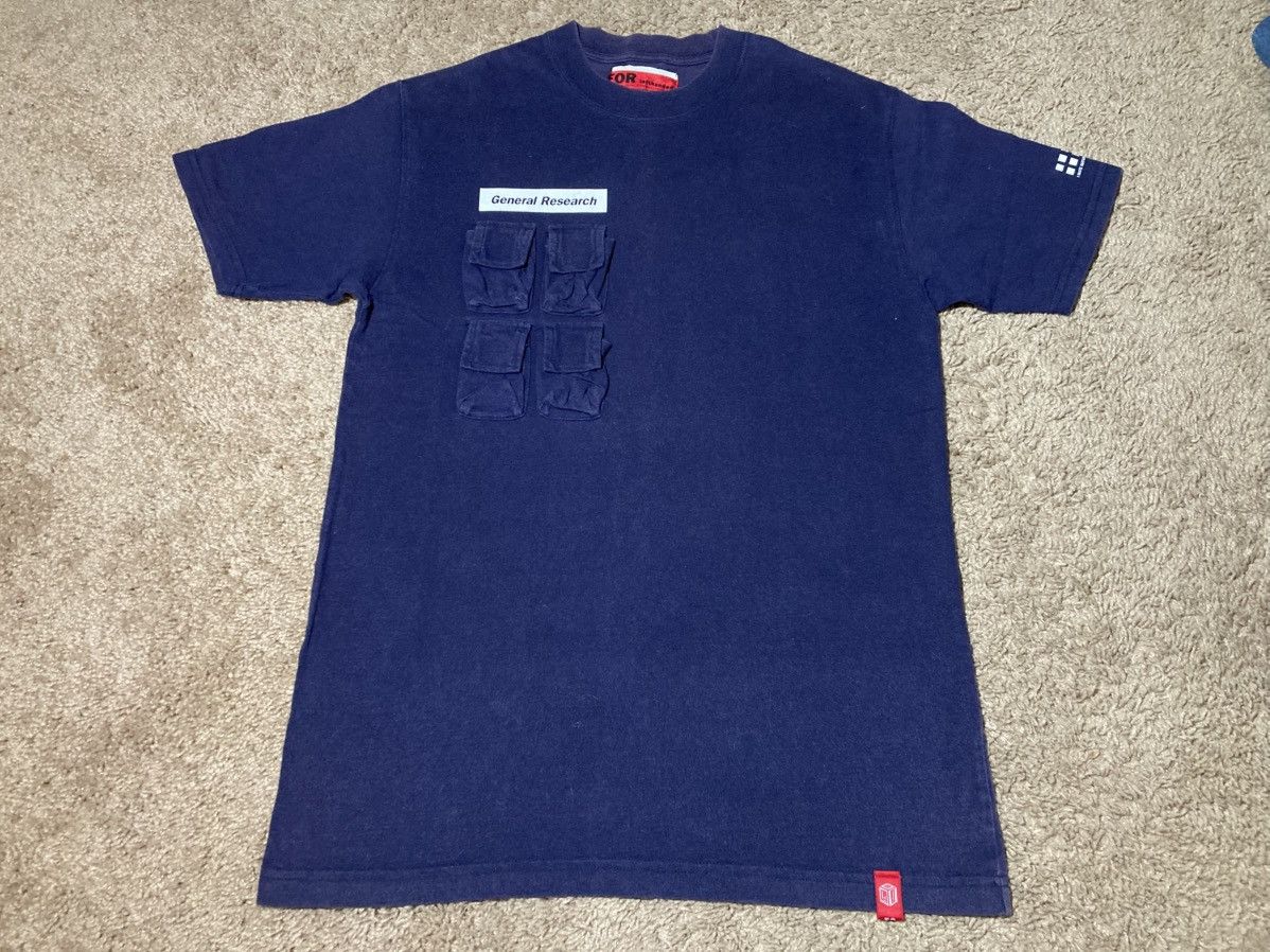 General Research 1998 General Research Parasite Pocket 90s Navy Logo Cargo GR Size US M / EU 48-50 / 2 - 2 Thumbnail