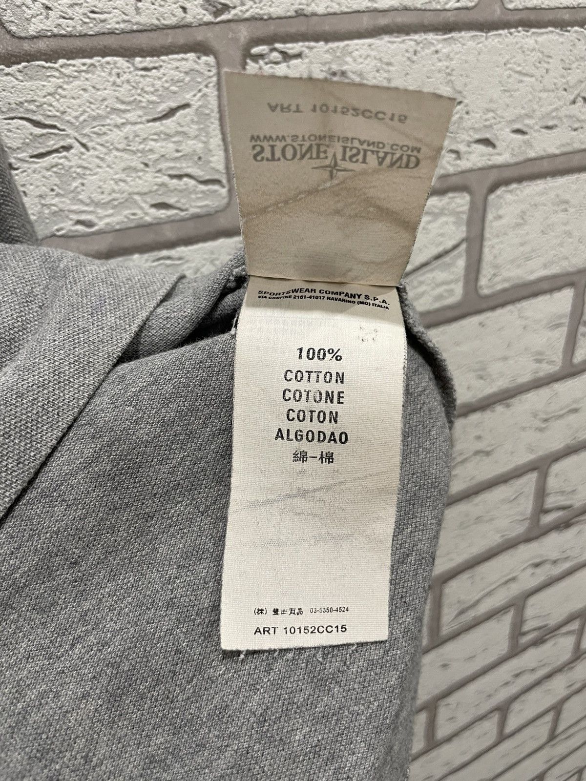 Stone Island Stone Island Patch Program Long Sleeve T Shirt Tee Size US L / EU 52-54 / 3 - 14 Thumbnail
