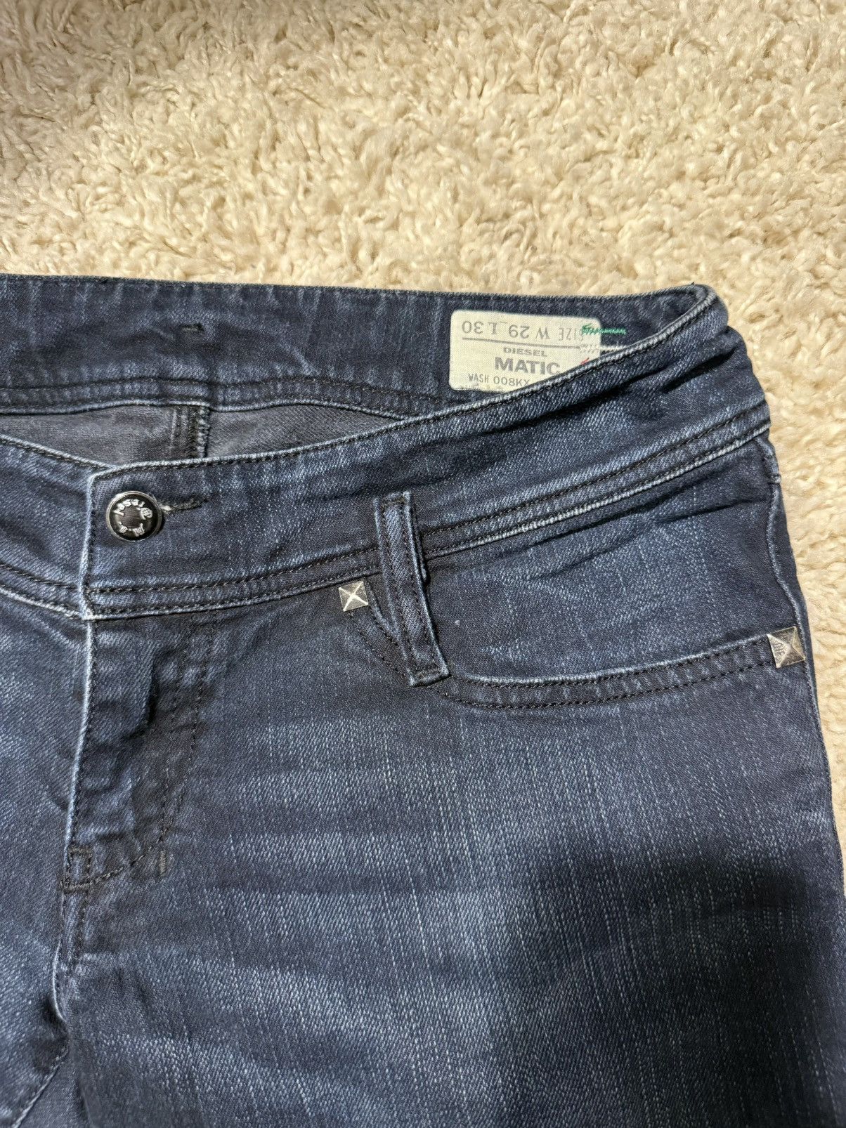 Diesel Diesel Matic Jeans Size US 29 - 4 Thumbnail