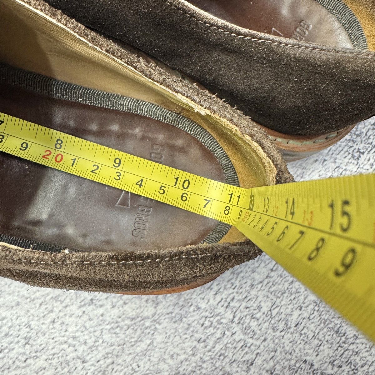 Designer × Handmade Gordon&Bros Mens Brown Suede Derbies US9 UK8 EU42 Size US 9 / EU 42 - 18 Thumbnail