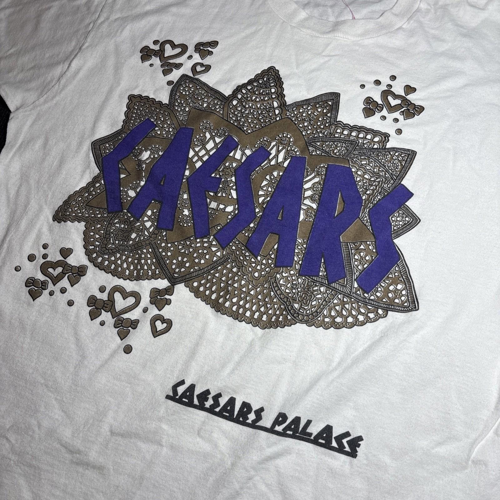 Other Vintage Caesars Palace T-Shirt Adult Size XL White Vegas Size US M / EU 48-50 / 2 - 2 Thumbnail