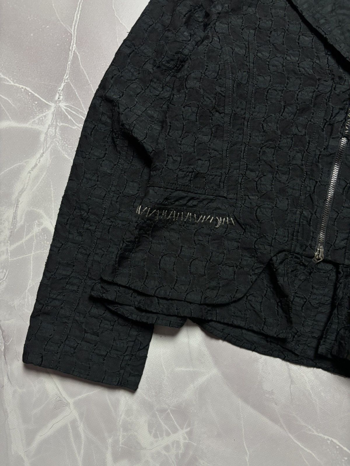Other ABSOLUT by Zebra Jacket Avant Garde Textured Black Size 2 Size M / US 6-8 / IT 42-44 - 5 Thumbnail