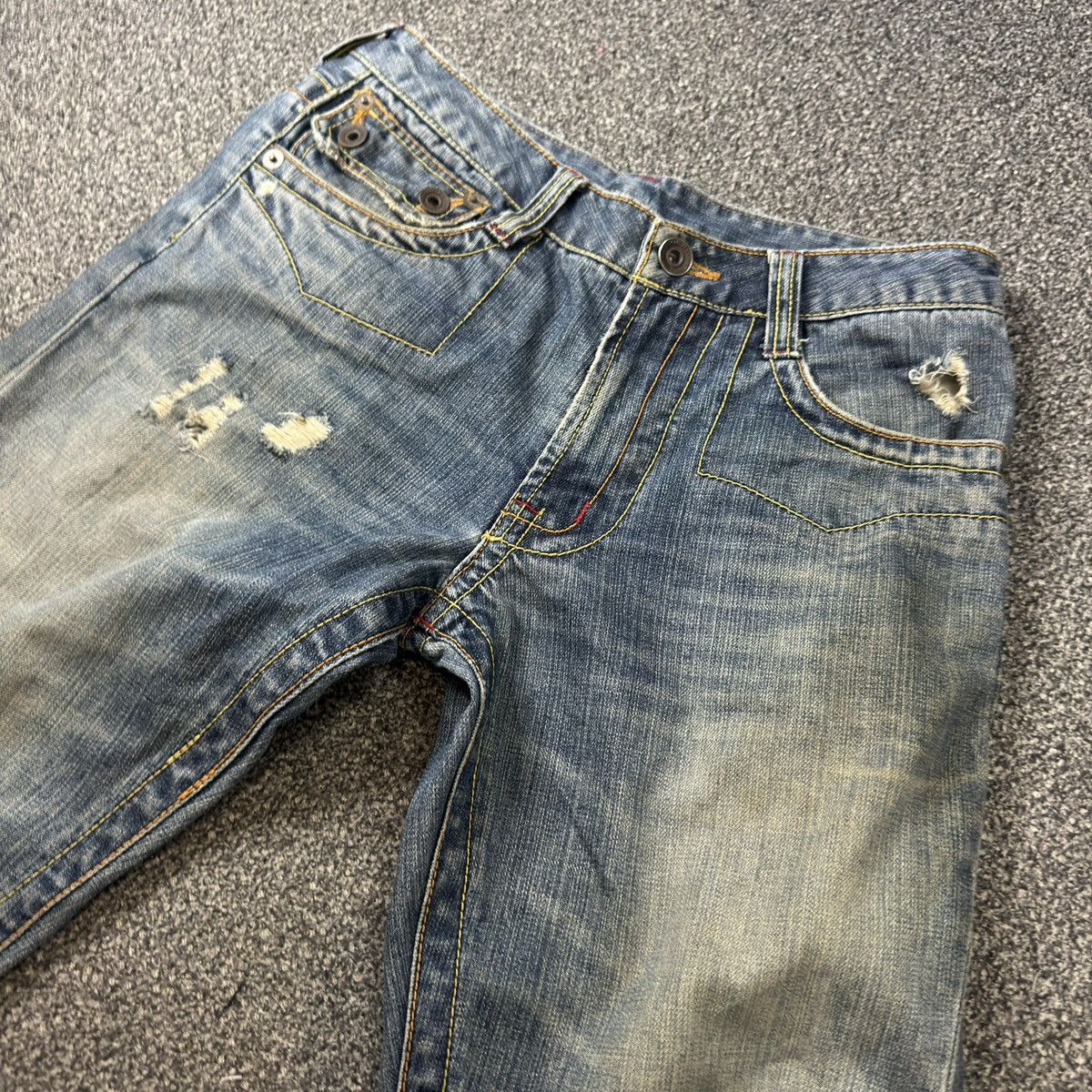 14th Addiction 🔥🇯🇵 Flared Vintage 90s HR Thrashed Washed Hysteric Style Size US 32 / EU 48 - 4 Thumbnail