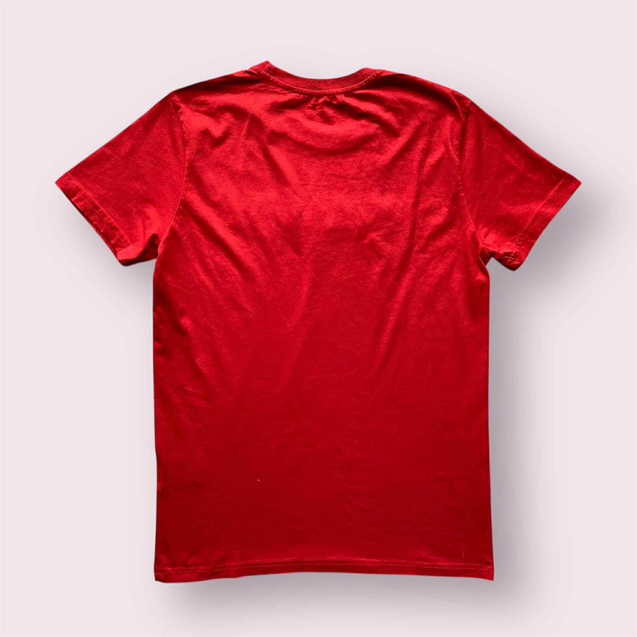 Givenchy Givenchy Paris Red Tee Embroidery Colorful Logo Size US S / EU 44-46 / 1 - 2 Thumbnail