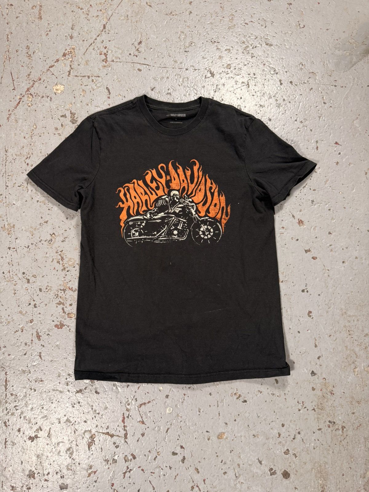 Harley Davidson Harley Davidson San Francisco Flaming Motorcycle Tee Size US M / EU 48-50 / 2 - 1 Thumbnail